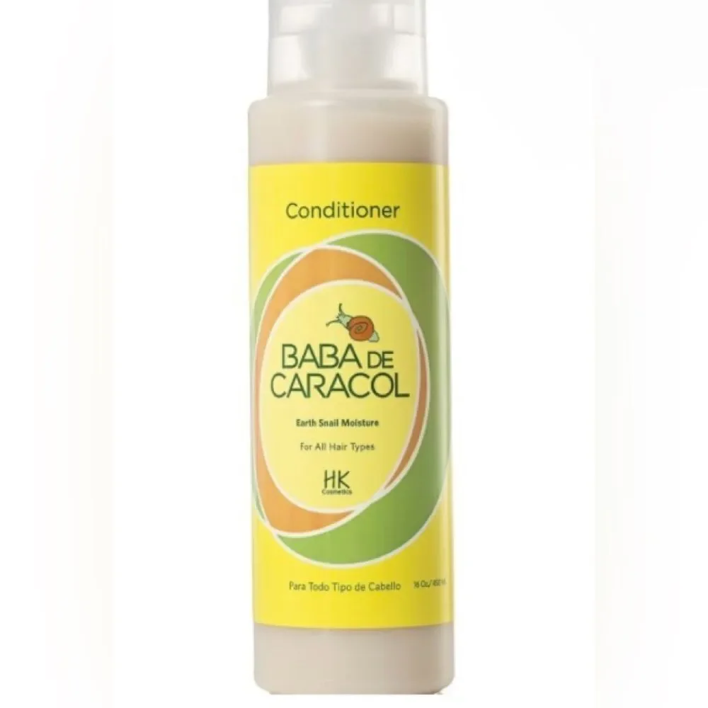 🏖️ BaBa De Caracol  leave in Earth Snail hair Moisture, 9 OZ /240 ml